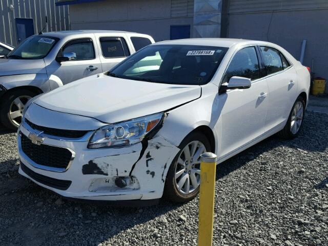 1G11E5SL1EU154932 - 2014 CHEVROLET MALIBU 2LT WHITE photo 2