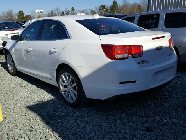 1G11E5SL1EU154932 - 2014 CHEVROLET MALIBU 2LT WHITE photo 3