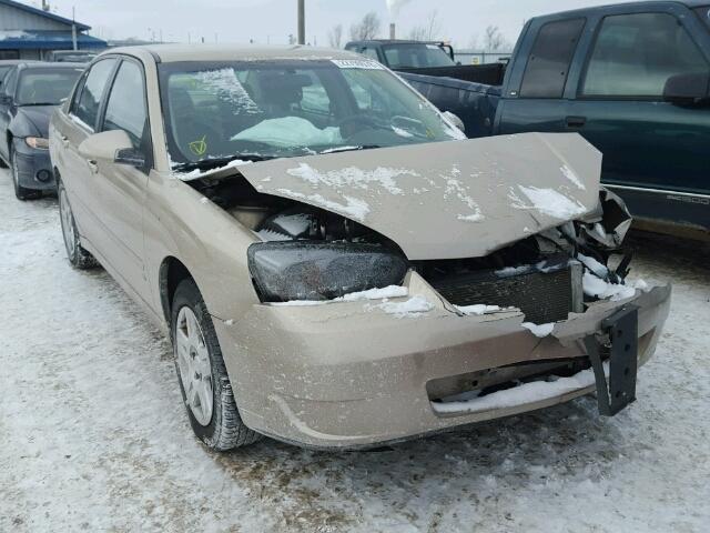 1G1ZT51896F117543 - 2006 CHEVROLET MALIBU LT BEIGE photo 1