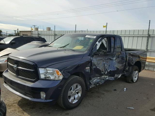 1C6RR6FT9GS355854 - 2016 RAM 1500 ST BLUE photo 2