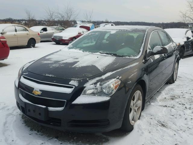 1G1ZB5E14BF115080 - 2011 CHEVROLET MALIBU LS BLACK photo 2