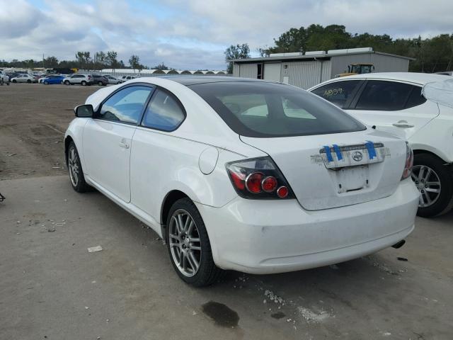 JTKDE167380255100 - 2008 TOYOTA SCION TC WHITE photo 3