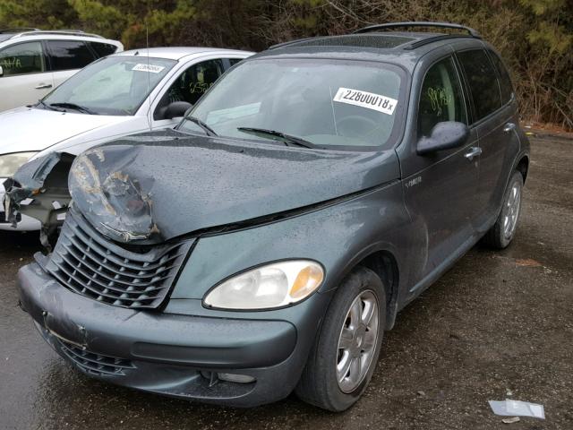 3C8FY68B33T654413 - 2003 CHRYSLER PT CRUISER GREEN photo 2