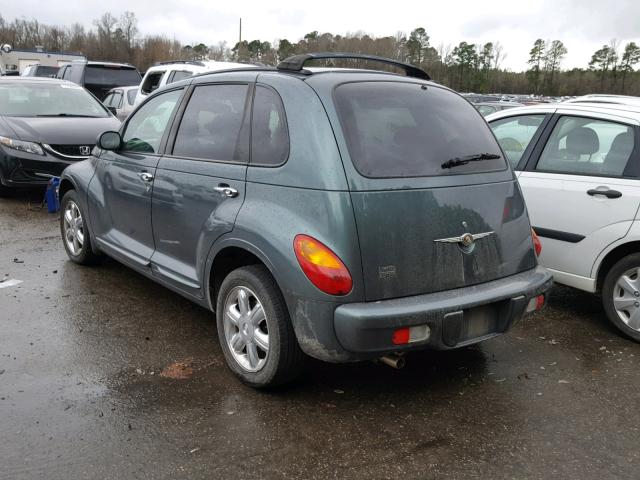 3C8FY68B33T654413 - 2003 CHRYSLER PT CRUISER GREEN photo 3