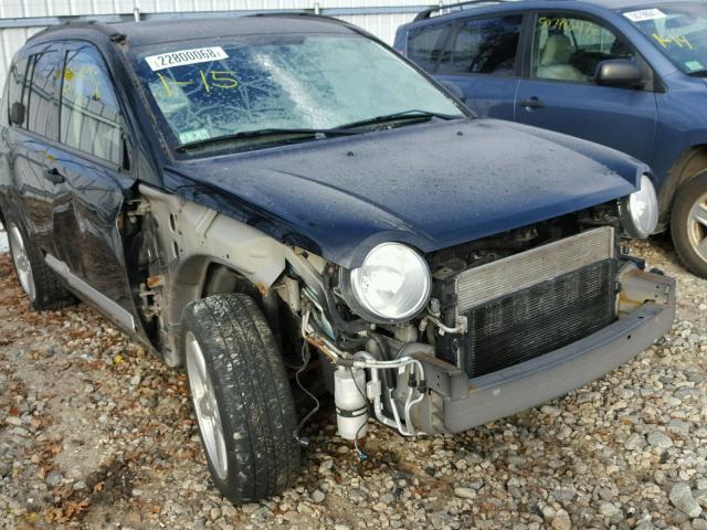 1J8FF57W47D120721 - 2007 JEEP COMPASS LI BLACK photo 9