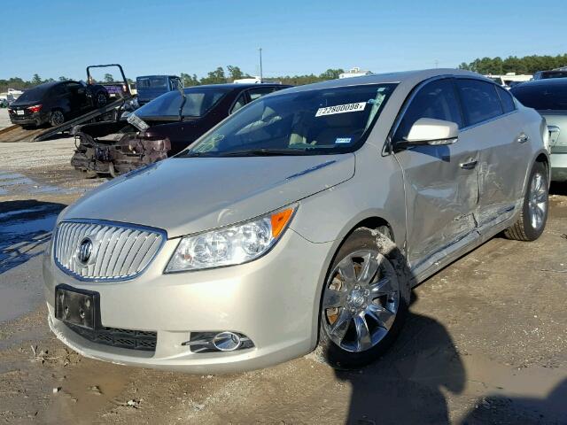 1G4GC5ED2BF399097 - 2011 BUICK LACROSSE C GOLD photo 2