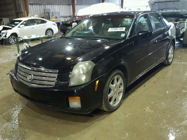 1G6DM57N530134840 - 2003 CADILLAC CTS BLACK photo 2