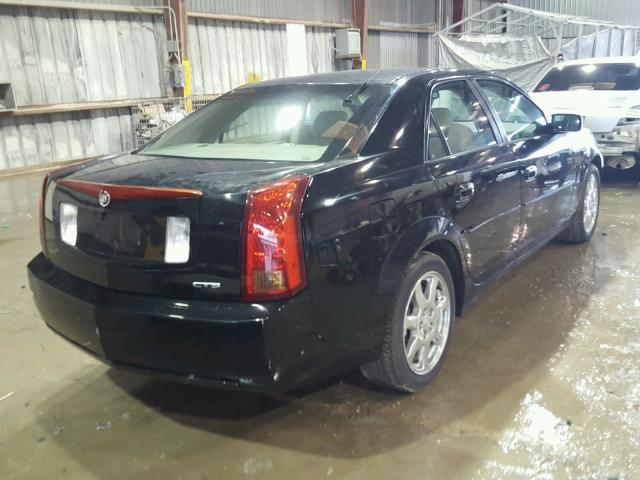 1G6DM57N530134840 - 2003 CADILLAC CTS BLACK photo 4