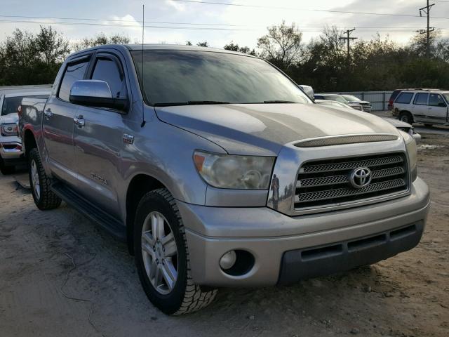 5TBDV58187S485615 - 2007 TOYOTA TUNDRA CRE GRAY photo 1