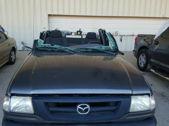 4F4YR12D96PM00127 - 2006 MAZDA B2300 GRAY photo 9