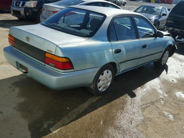 2T1AE09B3SC113010 - 1995 TOYOTA COROLLA LE BLUE photo 4