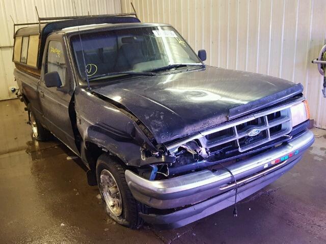 1FTCR10A6RPC25688 - 1994 FORD RANGER BLACK photo 1