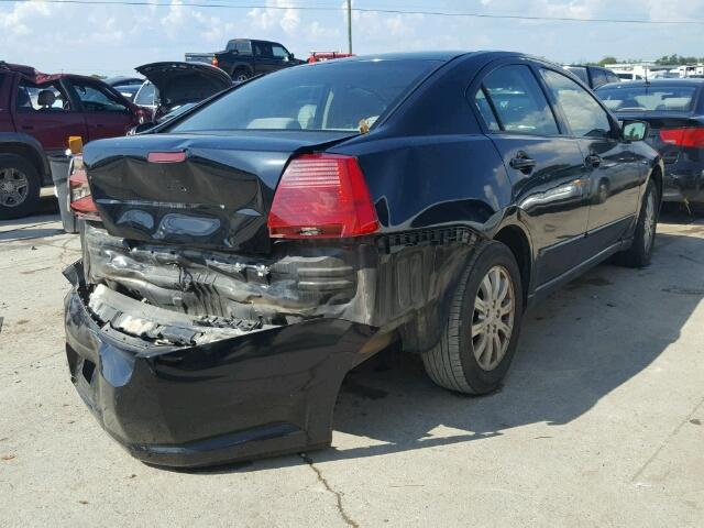 4A3AB36FX6E009423 - 2006 MITSUBISHI GALANT ES შავი ფოტო 4