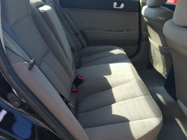 4A3AB36FX6E009423 - 2006 MITSUBISHI GALANT ES შავი ფოტო 6