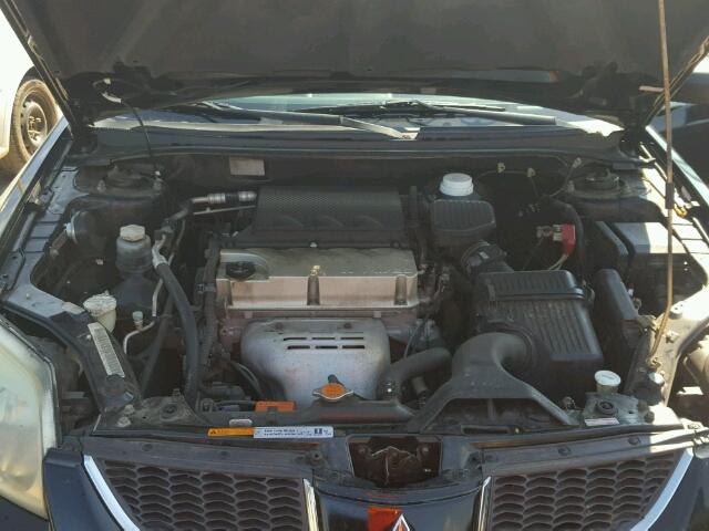 4A3AB36FX6E009423 - 2006 MITSUBISHI GALANT ES შავი ფოტო 7