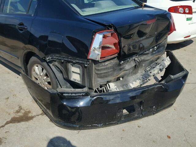 4A3AB36FX6E009423 - 2006 MITSUBISHI GALANT ES შავი ფოტო 9