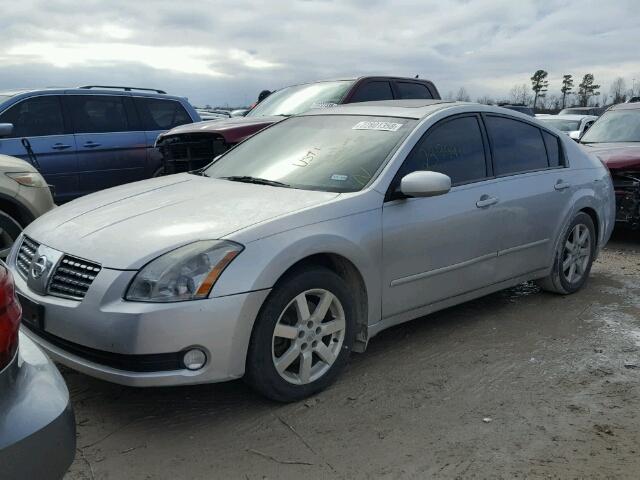 1N4BA41E74C890658 - 2004 NISSAN MAXIMA SE GRAY photo 2