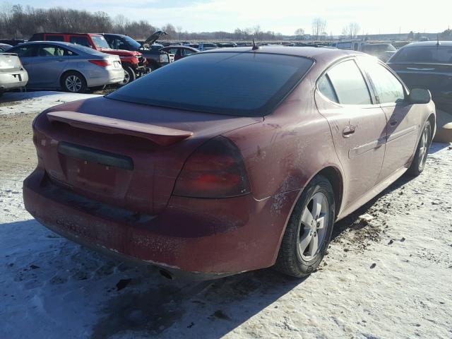 2G2WP552061303553 - 2006 PONTIAC GRAND PRIX Qırmızı foto 4