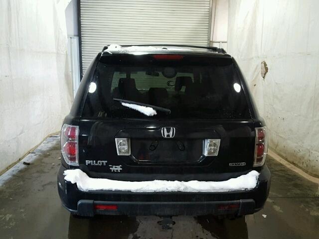 5FNYF18388B007796 - 2008 HONDA PILOT SE BLACK photo 9