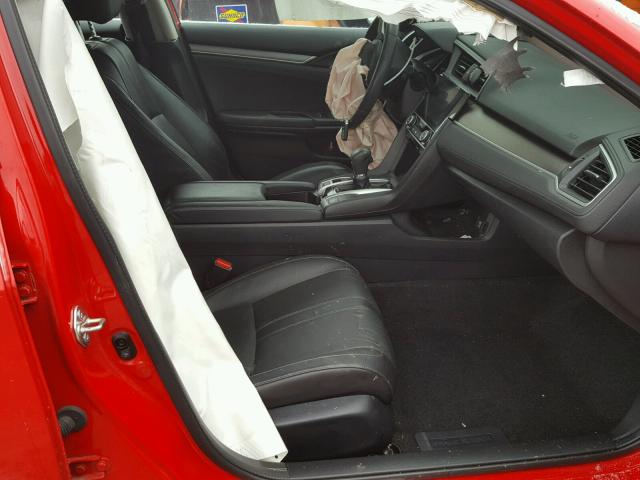 2HGFC1F78GH653727 - 2016 HONDA CIVIC EXL Qırmızı foto 5