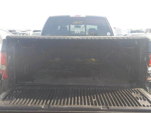 1FTPW14566FA21191 - 2006 FORD F150 SUPER BLACK photo 9