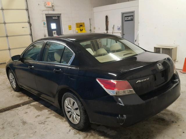 1HGCP26499A007732 - 2009 HONDA ACCORD LXP BLACK photo 3