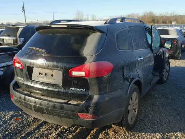 4S4WX97D784404786 - 2008 SUBARU TRIBECA LI BLACK photo 4