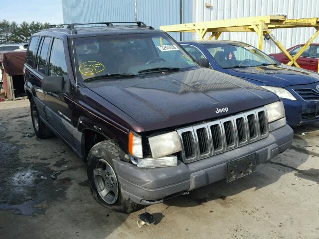 1J4GZ58Y6TC174082 - 1996 JEEP GRAND CHER MAROON photo 3