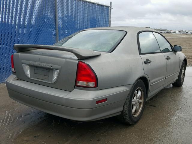 6MMAP87P32T020901 - 2002 MITSUBISHI DIAMANTE V GRAY photo 4