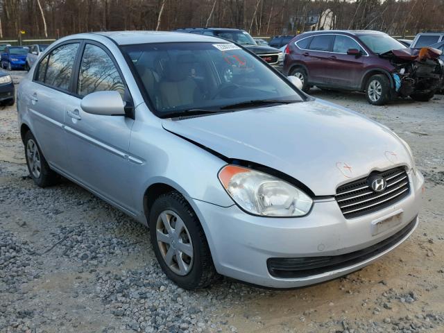 KMHCN46C66U013016 - 2006 HYUNDAI ACCENT GLS SILVER photo 1