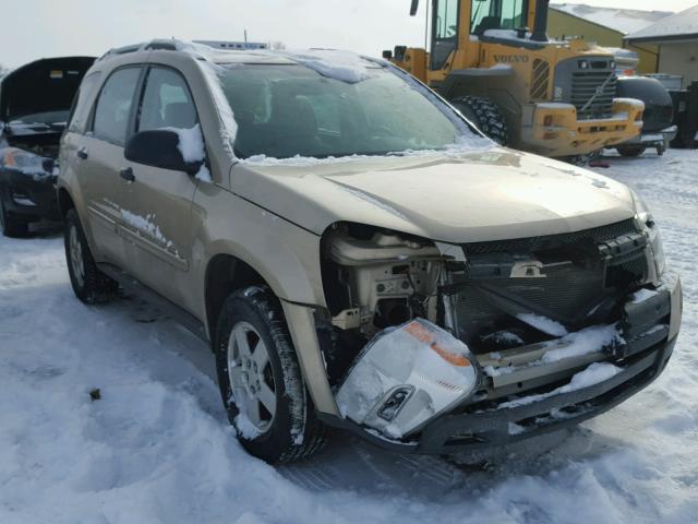 2CNDL23F476031639 - 2007 CHEVROLET EQUINOX LS BEIGE photo 1