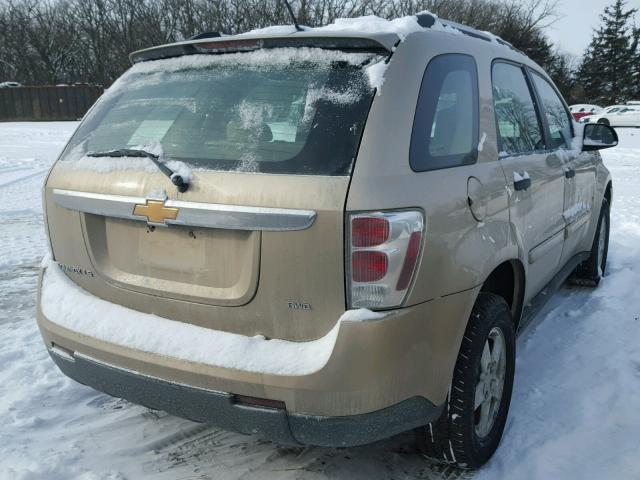 2CNDL23F476031639 - 2007 CHEVROLET EQUINOX LS BEIGE photo 4