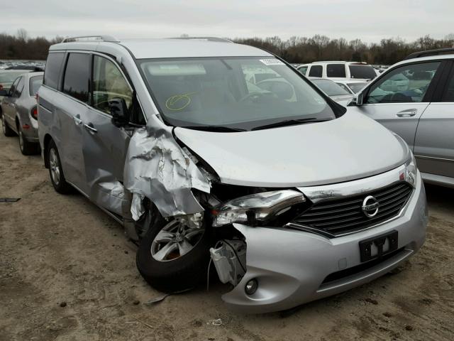 JN8AE2KP7E9104956 - 2014 NISSAN QUEST S SILVER photo 1