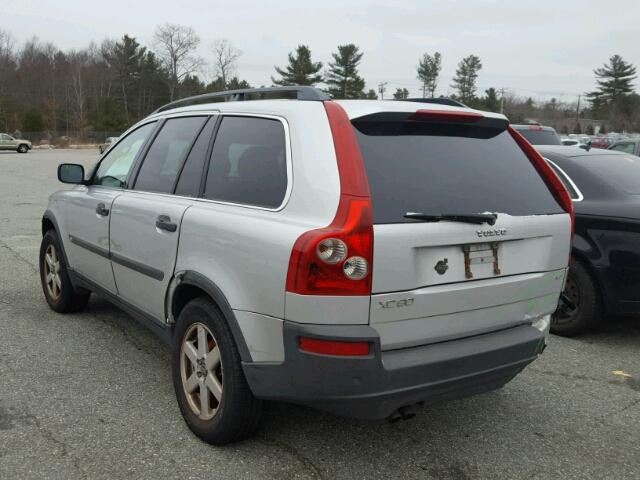 YV4CZ592861257377 - 2006 VOLVO XC90 SILVER photo 3