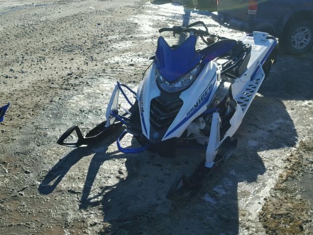 4UF8JR304FT000261 - 2015 MAHINDRA AND MAHINDRA SNOWMOBILE BLUE photo 2