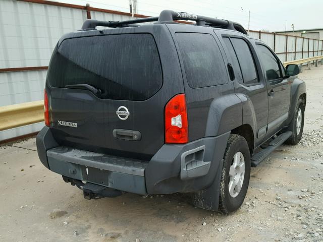 5N1AN08U36C531998 - 2006 NISSAN XTERRA OFF CHARCOAL photo 4