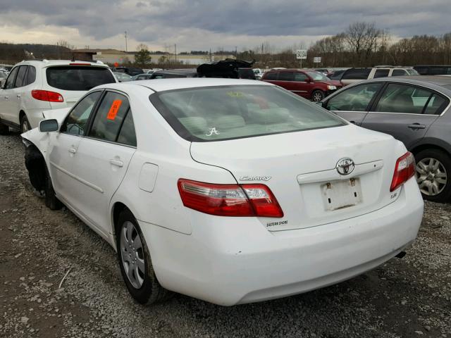 4T1BE46K59U861055 - 2009 TOYOTA CAMRY BASE WHITE photo 3