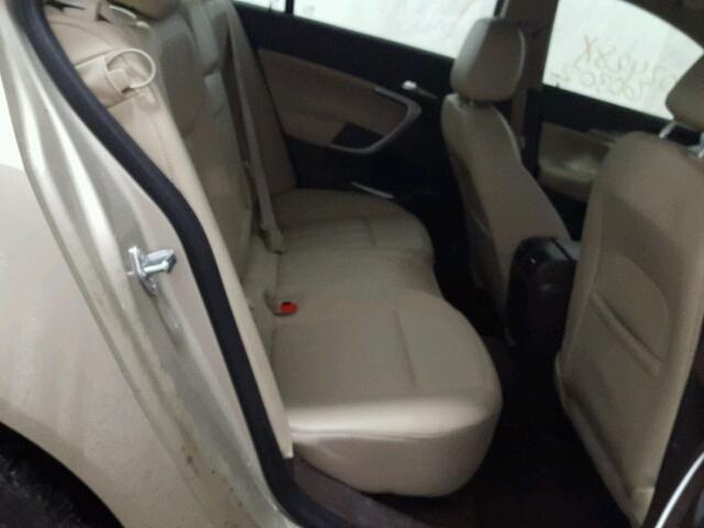 2G4GK5EX4E9300564 - 2014 BUICK REGAL GOLD photo 6