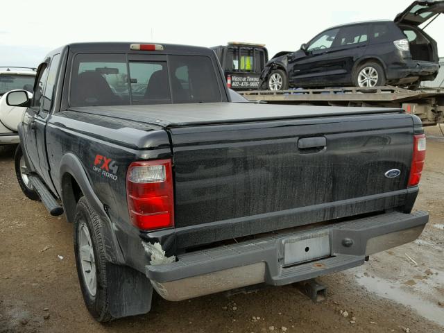 1FTZR45E93PA51548 - 2003 FORD RANGER SUP BLACK photo 3