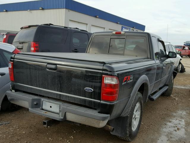 1FTZR45E93PA51548 - 2003 FORD RANGER SUP BLACK photo 4