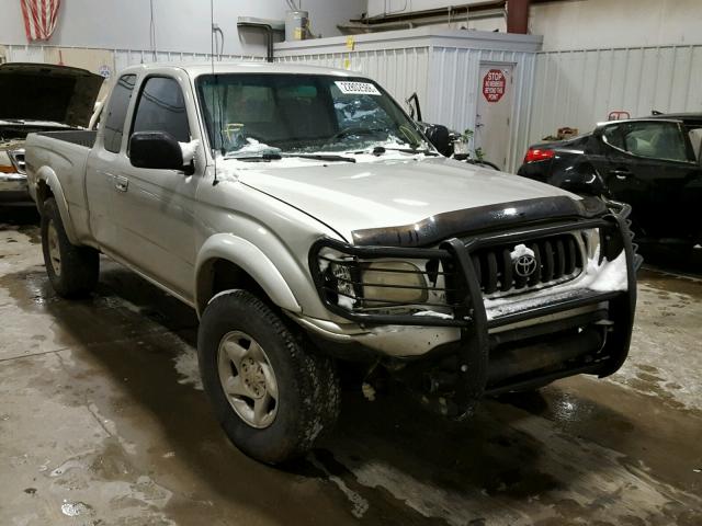 5TEWN72N31Z770725 - 2001 TOYOTA TACOMA XTR SILVER photo 1