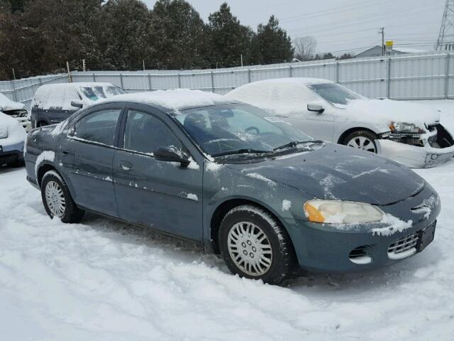 1C3EL46R92N303959 - 2002 CHRYSLER SEBRING LX GREEN photo 1