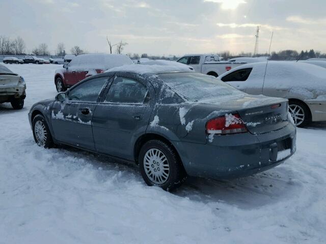 1C3EL46R92N303959 - 2002 CHRYSLER SEBRING LX GREEN photo 3