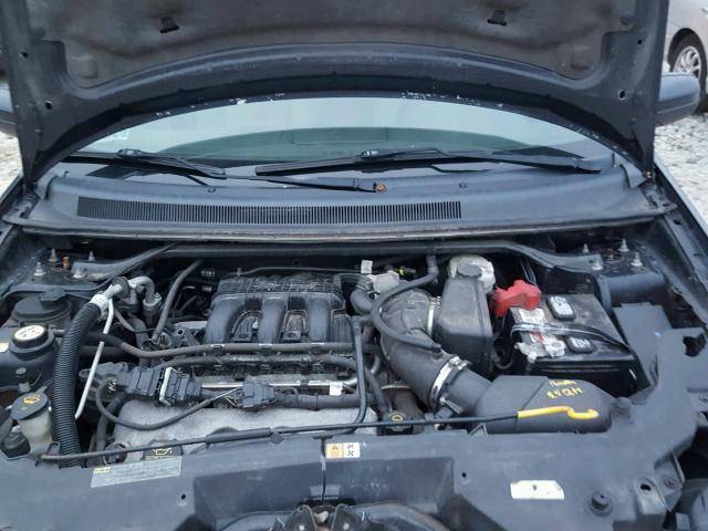 1FMDK05W78GA35495 - 2008 FORD TAURUS X S BLUE photo 7