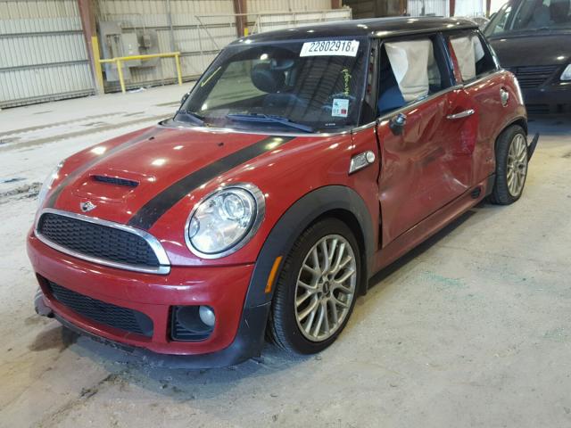 WMWSV3C53CTY16493 - 2012 MINI COOPER S RED photo 2