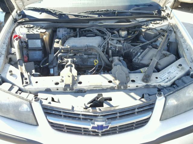 2G1WF52E329324673 - 2002 CHEVROLET IMPALA WHITE photo 7