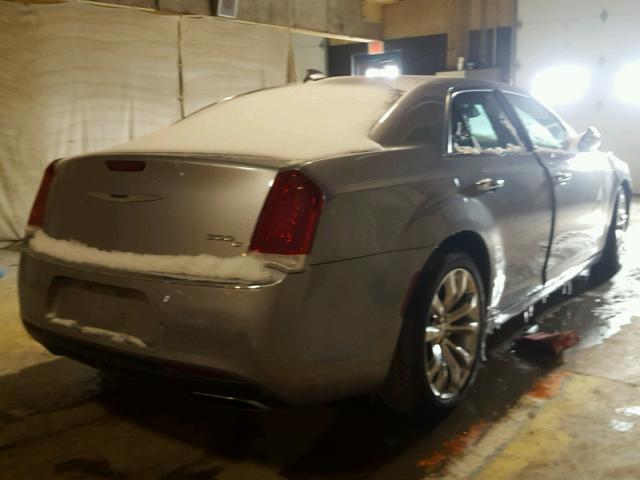 2C3CCAEG8HH570131 - 2017 CHRYSLER 300C GRAY photo 4