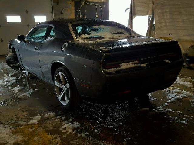 2C3CDZBT5HH639371 - 2017 DODGE CHALLENGER CHARCOAL photo 3