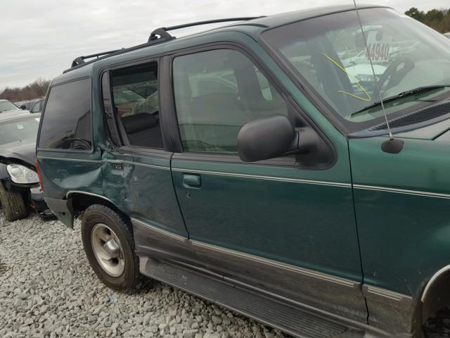 1FMZU63E5YZB24032 - 2000 FORD EXPLORER X GREEN photo 9