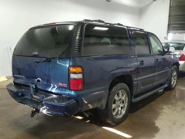 1GKFK66U66J138005 - 2006 GMC YUKON XL D BLUE photo 4